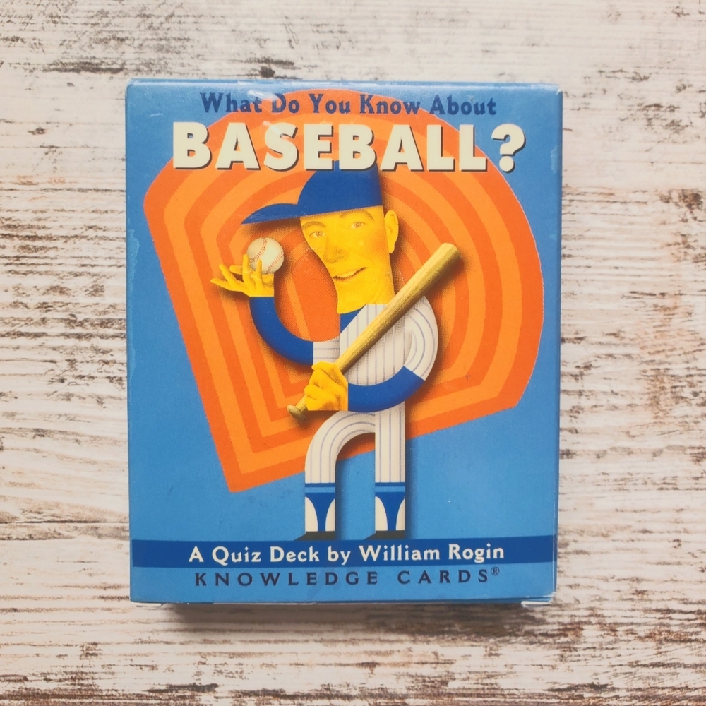 Vintage Baseball Card Game